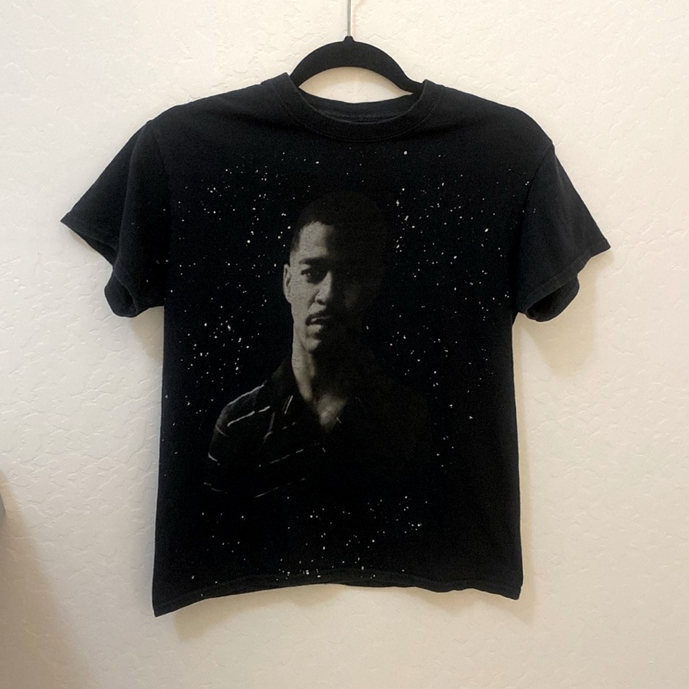 Size Small kid cudi tshirt purchased at his concert